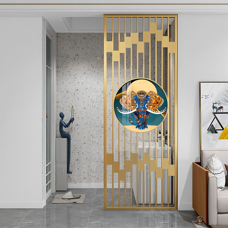 Mirror Outdoor Laser Cut Metal Panels Folding Interior Corten Steel Privacy Screen