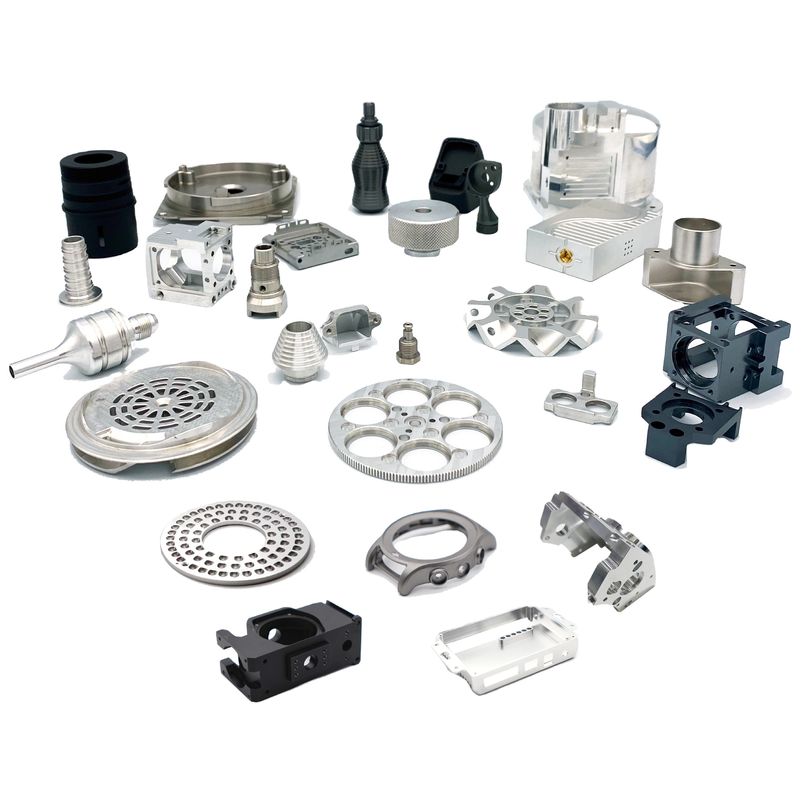 5 Axis Aluminum Alloy CNC Milling Part Micro Machined Aluminum Parts