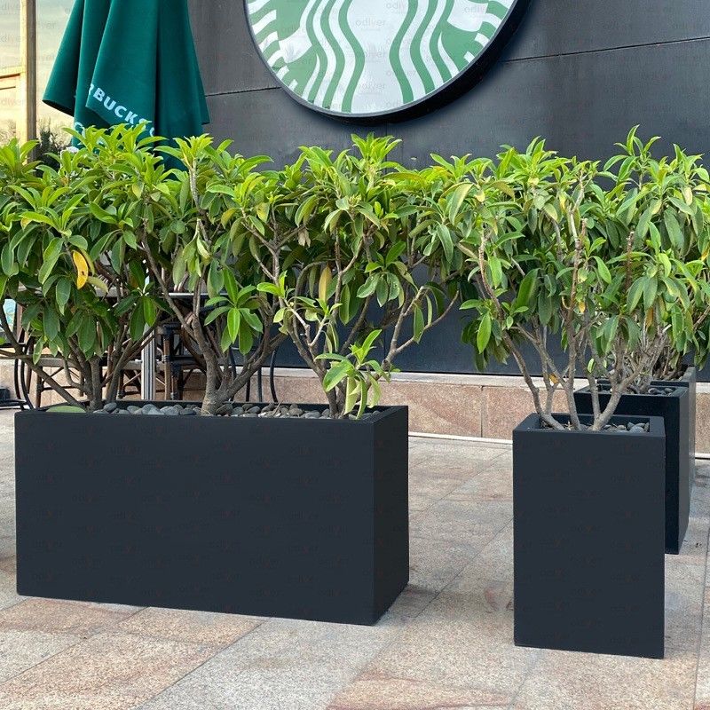Custom Size Stainless Steel Flowerpot Smooth Surface