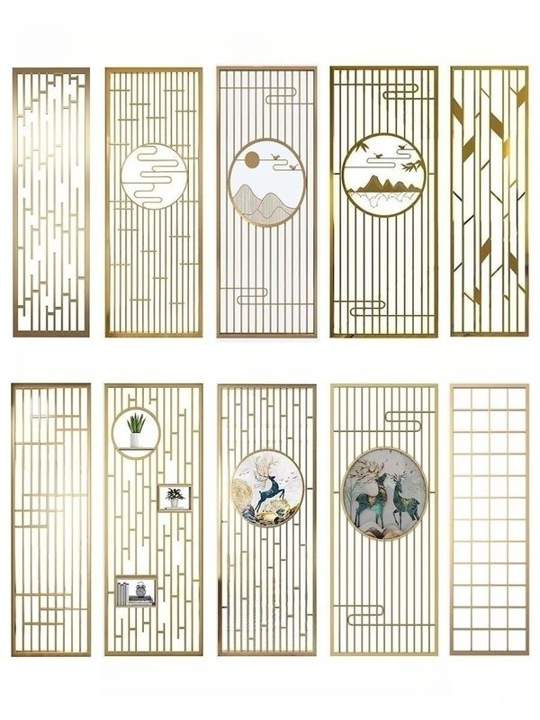 High Durability Decorative Metal Panels designed with Frame Structure