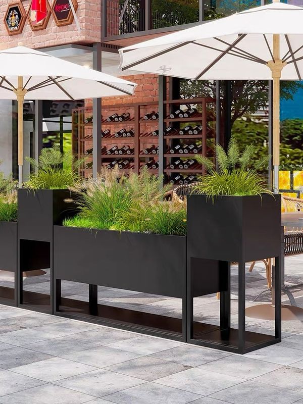 Custom Size Stainless Steel Flowerpot Rust Resistant For Home Or Garden