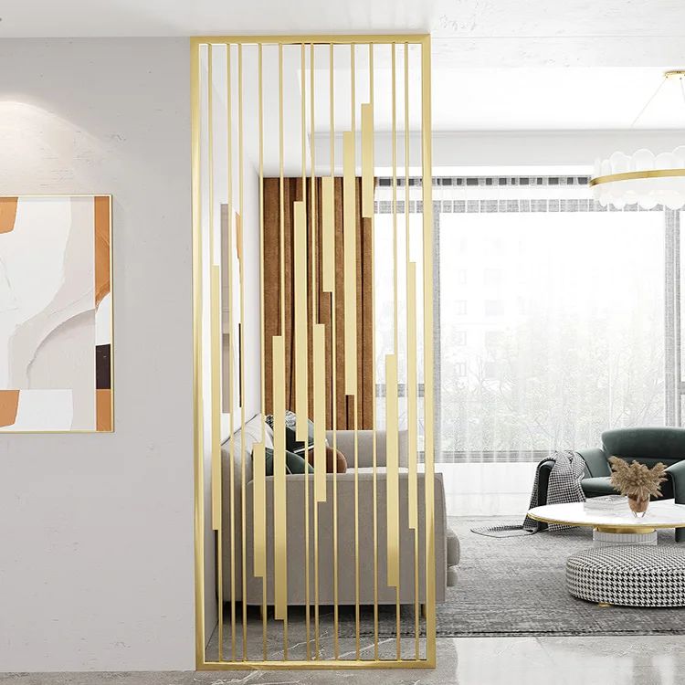 Nordic Screens Room Dividers Decorative Metal Panels for Partitions Application
